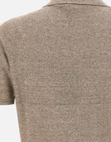 Polo in misto lino PL1MCSK LC14R921 FILIPPO DE LAURENTIIS 