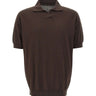 FILIPPO DE LAURENTIIS Polo in cotone BROWN Uomo 