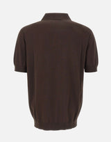 FILIPPO DE LAURENTIIS Polo in cotone BROWN Uomo 