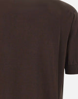 FILIPPO DE LAURENTIIS Polo in cotone BROWN Uomo 