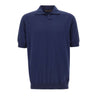 FILIPPO DE LAURENTIIS Polo in cotone BLUE Uomo 