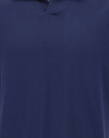 FILIPPO DE LAURENTIIS Polo in cotone BLUE Uomo 