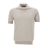 FILIPPO DE LAURENTIIS Polo in cotone GREY Uomo 