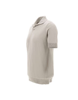 FILIPPO DE LAURENTIIS Polo in cotone GREY Uomo 