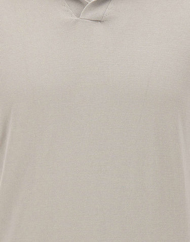 FILIPPO DE LAURENTIIS Polo in cotone GREY Uomo 