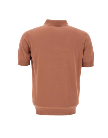 FILIPPO DE LAURENTIIS Polo in cotone sublime ORANGE Uomo 