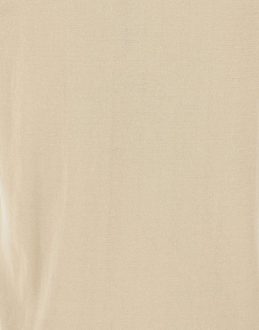 FILIPPO DE LAURENTIIS Polo Skipper in crèpe di cotone BEIGE Uomo 