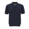 FILIPPO DE LAURENTIIS Polo Skipper in crèpe di cotone BLUE Uomo 