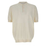 FILIPPO DE LAURENTIIS Maglia in cotone con bottoni WHITE Uomo 
