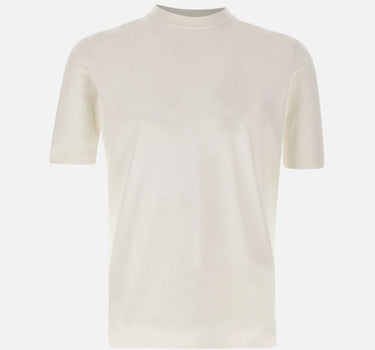 FILIPPO DE LAURENTIIS T-shirt in crepe di cotone WHITE Uomo 