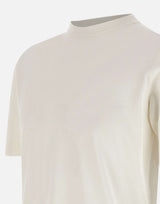 FILIPPO DE LAURENTIIS T-shirt in crepe di cotone WHITE Uomo 