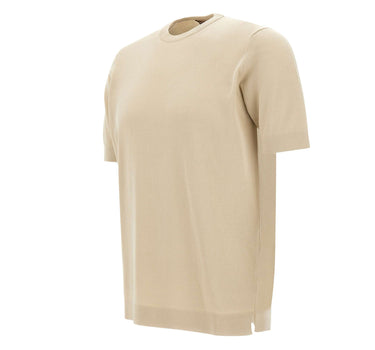 FILIPPO DE LAURENTIIS T-shirt in cotone BEIGE Uomo 