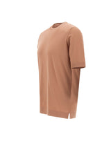 FILIPPO DE LAURENTIIS T-shirt uomo Filippo De Laurentiis in cotone BROWN Uomo 