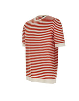 FILIPPO DE LAURENTIIS T-shirt in cotone a righe MULTICOLOR Uomo 