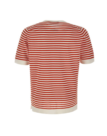 FILIPPO DE LAURENTIIS T-shirt in cotone a righe MULTICOLOR Uomo 
