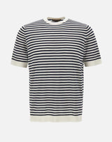 T-shirt in cotone a righe TS0MC CR14R18920 FILIPPO DE LAURENTIIS 