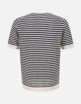 T-shirt in cotone a righe TS0MC CR14R18920 FILIPPO DE LAURENTIIS 