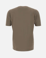 FILIPPO DE LAURENTIIS T-shirt in crepe di cotone GREEN Uomo 