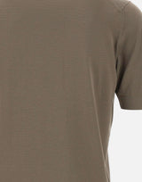 FILIPPO DE LAURENTIIS T-shirt in crepe di cotone GREEN Uomo 