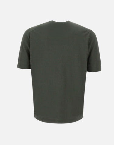 FILIPPO DE LAURENTIIS T-shirt in cotone GREEN Uomo 