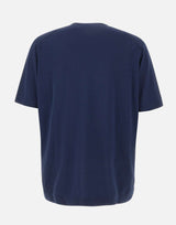 FILIPPO DE LAURENTIIS T-shirt in crêpe di cotone BLUE Uomo 