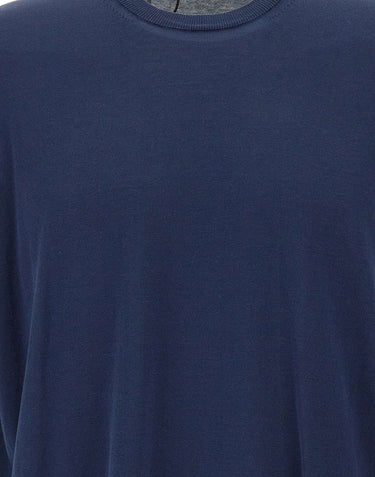 FILIPPO DE LAURENTIIS T-shirt in crêpe di cotone BLUE Uomo 