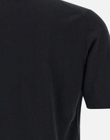 FILIPPO DE LAURENTIIS T-shirt in crepe di cotone BLACK Uomo 
