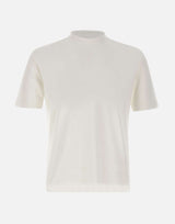 T-shirt in crepe di cotone TS0MC CR18R001 FILIPPO DE LAURENTIIS 