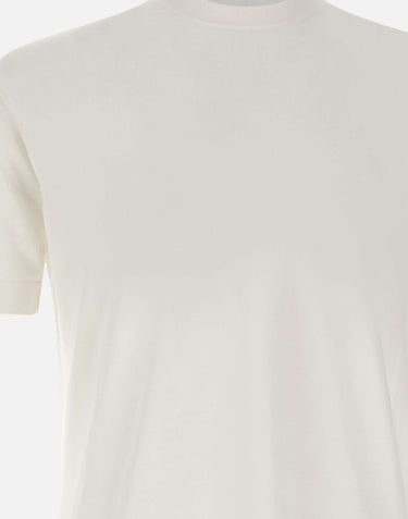 T-shirt in crepe di cotone TS0MC CR18R001 FILIPPO DE LAURENTIIS 