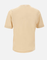 FILIPPO DE LAURENTIIS T-shirt in misto lino e cotone BEIGE Uomo 
