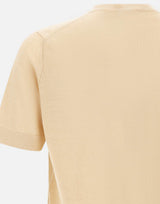 FILIPPO DE LAURENTIIS T-shirt in misto lino e cotone BEIGE Uomo 