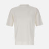 FILIPPO DE LAURENTIIS T-shirt in crêpe di cotone WHITE Uomo 