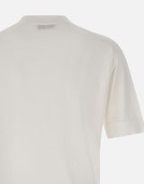 FILIPPO DE LAURENTIIS T-shirt in crêpe di cotone WHITE Uomo 