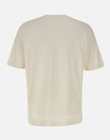 T-shirt in crêpe di cotone TS0MCOV CR14R020 FILIPPO DE LAURENTIIS 
