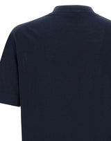 FILIPPO DE LAURENTIIS T-shirt in crêpe di cotone BLUE Uomo 