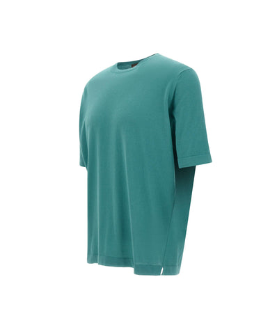 FILIPPO DE LAURENTIIS T-shirt in cotone sublime GREEN Uomo 