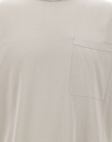 FILIPPO DE LAURENTIIS T-shirt in cotone GREY Uomo 