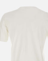 FILIPPO DE LAURENTIIS T-shirt in crêpe di cotone WHITE Uomo 