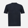 FILIPPO DE LAURENTIIS T-shirt in crêpe di cotone BLUE Uomo 