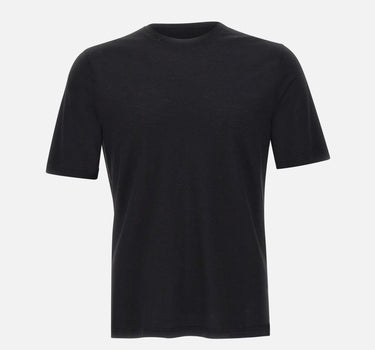 FILIPPO DE LAURENTIIS T-shirt in crêpe di cotone BLACK Uomo 