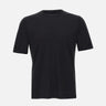 FILIPPO DE LAURENTIIS T-shirt in crêpe di cotone BLACK Uomo 