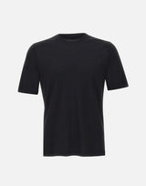 FILIPPO DE LAURENTIIS T-shirt in crêpe di cotone BLACK Uomo 
