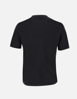 FILIPPO DE LAURENTIIS T-shirt in crêpe di cotone BLACK Uomo 