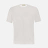 FILIPPO DE LAURENTIIS T-shirt "Jerlux" in cotone supima WHITE Uomo 