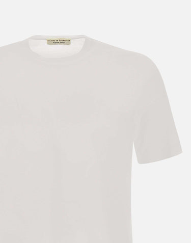 FILIPPO DE LAURENTIIS T-shirt "Jerlux" in cotone supima WHITE Uomo 