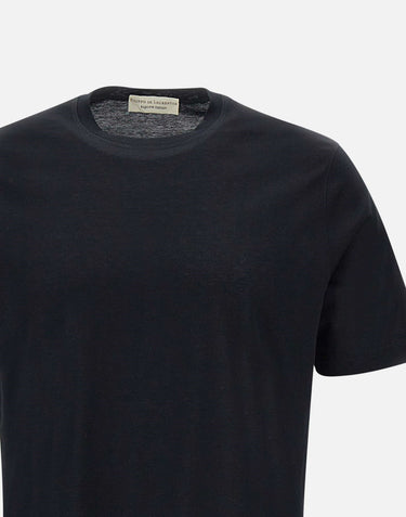 FILIPPO DE LAURENTIIS T-shirt "Jerlux" in cotone supima BLACK Uomo 