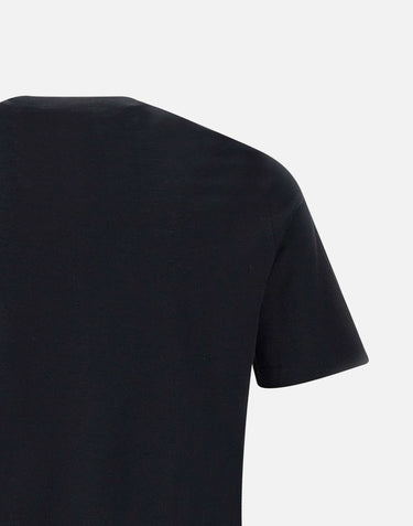 FILIPPO DE LAURENTIIS T-shirt "Jerlux" in cotone supima BLACK Uomo 