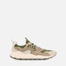 FLOWER MOUNTAIN Sneakers "Yamano3" GREEN Uomo 