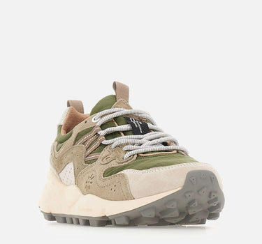 FLOWER MOUNTAIN Sneakers "Yamano3" GREEN Uomo 