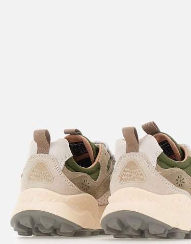 FLOWER MOUNTAIN Sneakers "Yamano3" GREEN Uomo 